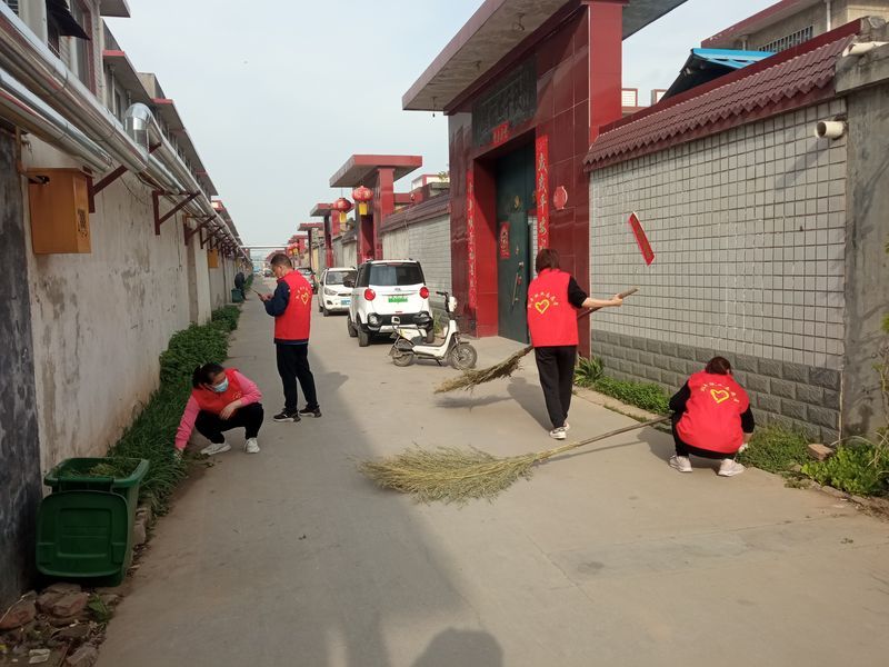 社会公益人人有责兴宁社区卫生打扫活动-葫芦娃推广二维码邀请码纸业员工踊跃参与